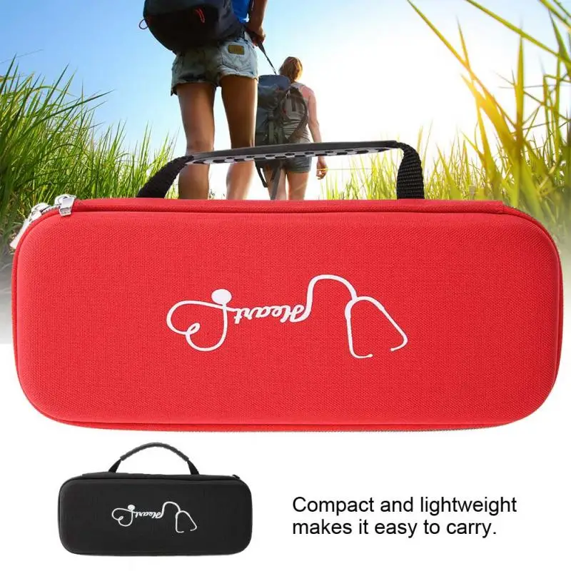 

Portable EVA Carrying Organizer Medical Kit Case Storage Pouch Bag Travel Audio Record Pen for Nurse pregnant women Stethoscope