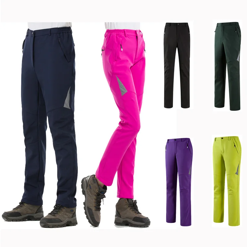 

S-5XL Waterproof Snow Pants Winter Skiing Softshell Trousers for Outdoor Hiking Camping Trekking Skiing Pants Man and Women