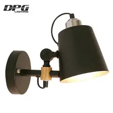 Modern Wall Lights White Black Art Deco Wall Lamps Metal Sconce for Home Lighting Indoor Stair Bedroom Bathroom Loft Style