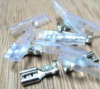 

500x 2.8mm Crimp Terminal Female Spade Connector + Case