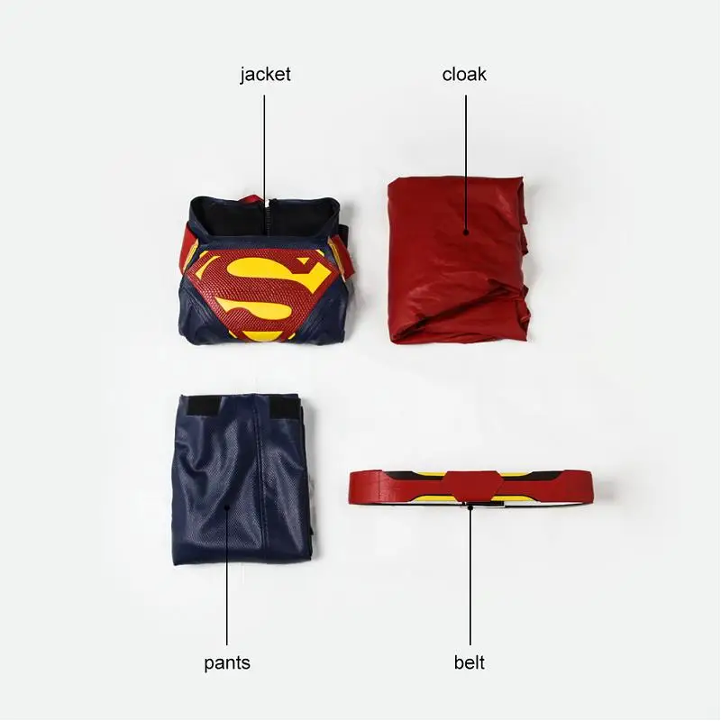 Супермен, Кларк Кент, косплей, Супергерл, сезон 2, костюм супергероя, красная накидка, одежда на Хэллоуин, Рождественский костюм для взрослых мужчин