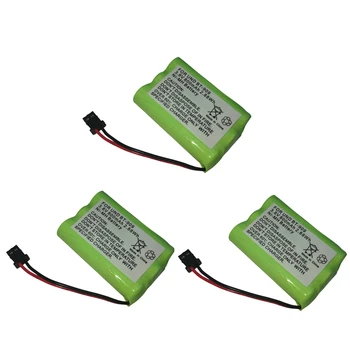 

3PCS/lot Rechargeable Cordless Home Phone Battery for Uniden BT-909 BT909 3*AAA Ni-MH 800mAh 3.6V Free Shipping