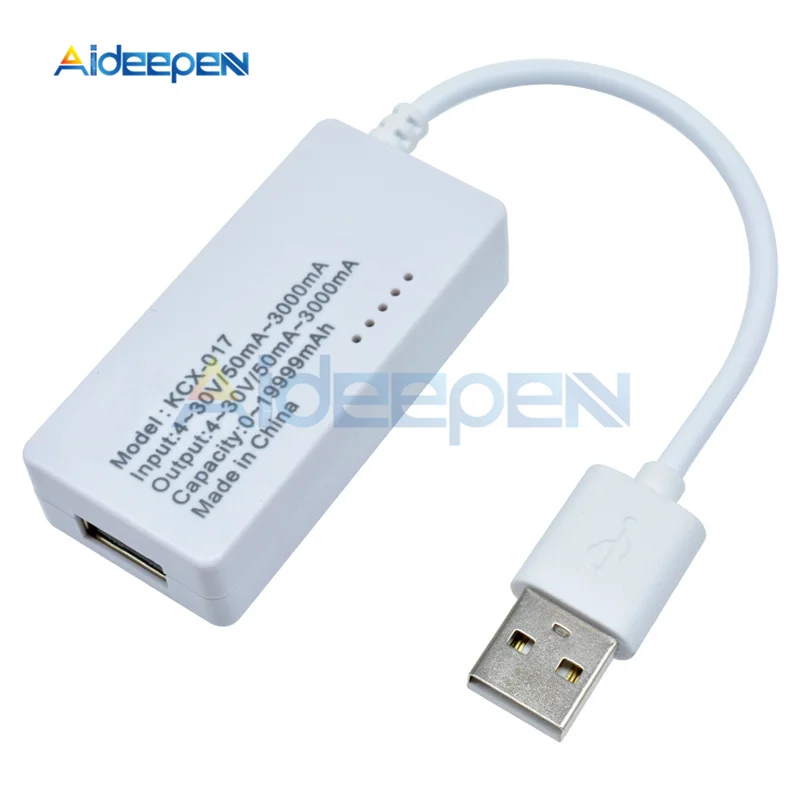 Цифровой мини вольтметр амперметр постоянного тока с ЖК дисплеем USB тестер