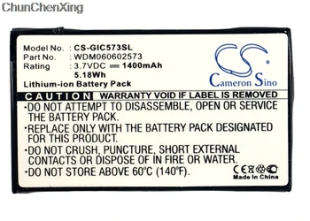 

Cameron Sino 1400mAh Battery WDM060602573 for Gigabyte GC-RAMDISK, GC-RAMDISK 1.1, GC-RAMDISK 1.2, i-RAM