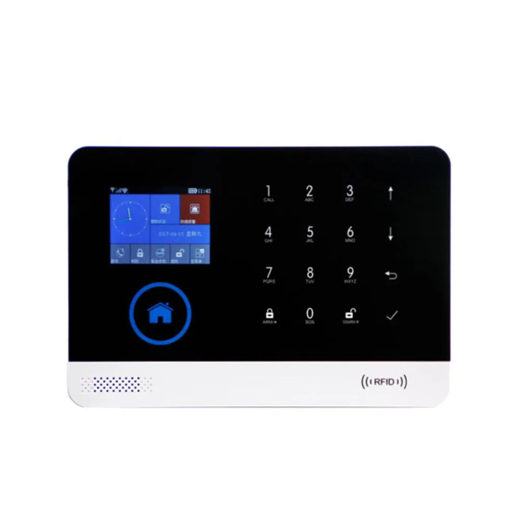 

Wireless GSM Autodial Security Burglar Intruder Alarm Systems Kits Infrared Motion Sensor Door Detector for House Office