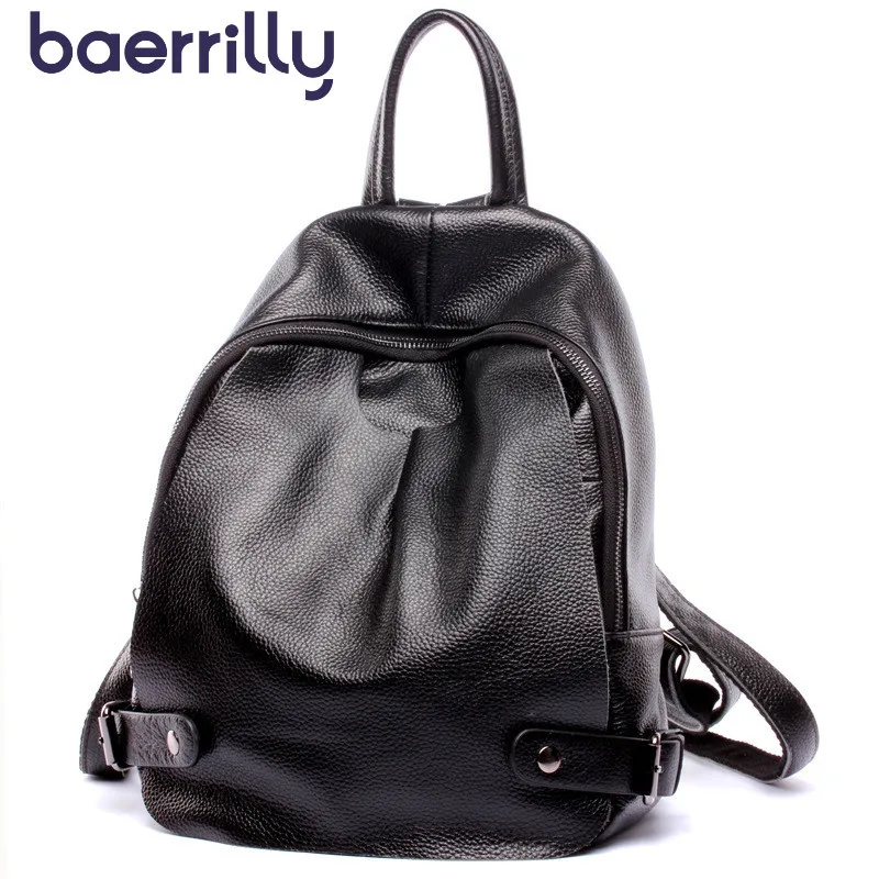 

2019 Small Travel Bagpack Women Backpacks Genuine Leather Backpack Shoulder Bags Backpacks For School Teenagers Girls Mochila