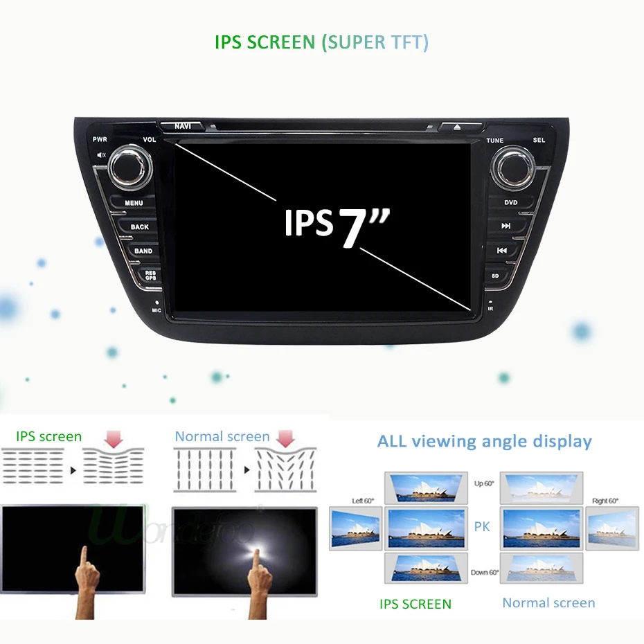 DSP ips Android 9,0 4G 64G AV выход автомобильный dvd-плеер для SUZUKI SX4 S-CROSS S CROSS gps-навигация, радио, стерео экран