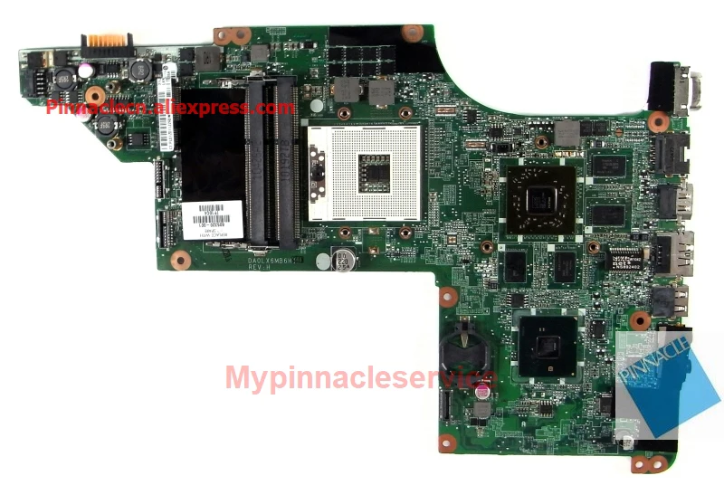 605320 001 материнская плата для HP Pavilion DV7 4000 DA0LX6MB6H1 HD5650 1G поддержка I7|Материнские