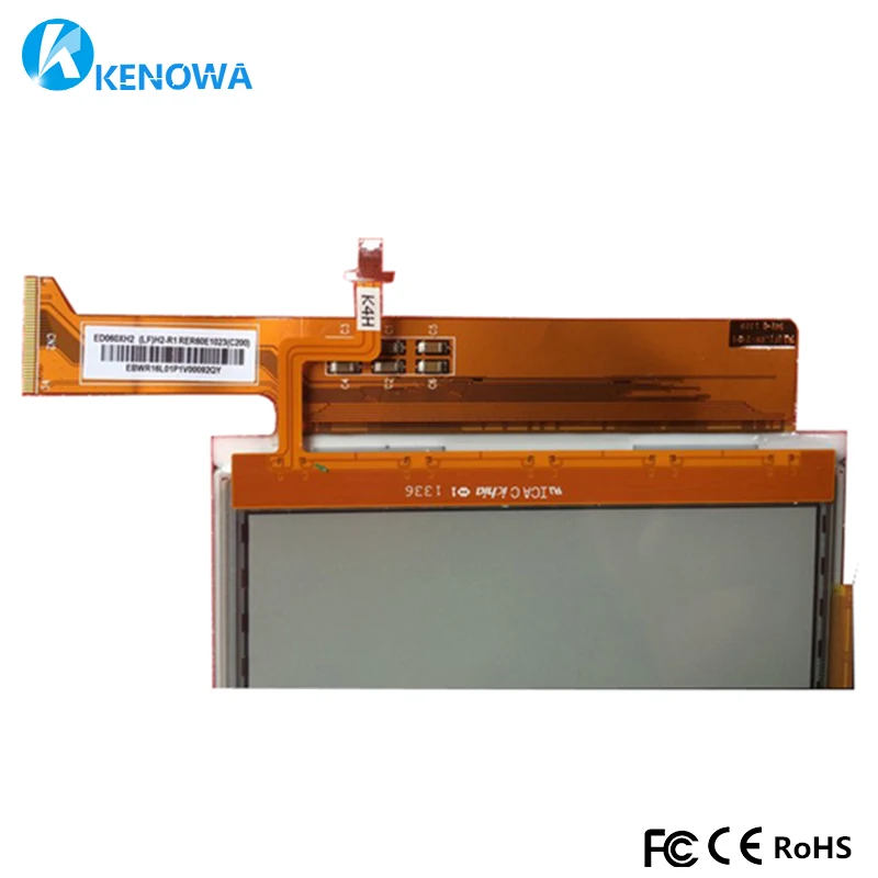 

Original 6'' Inch ED060XH2(LF)-00 ED060XH2 E-ink HD Screen with Touch Screen for Ebook Reader