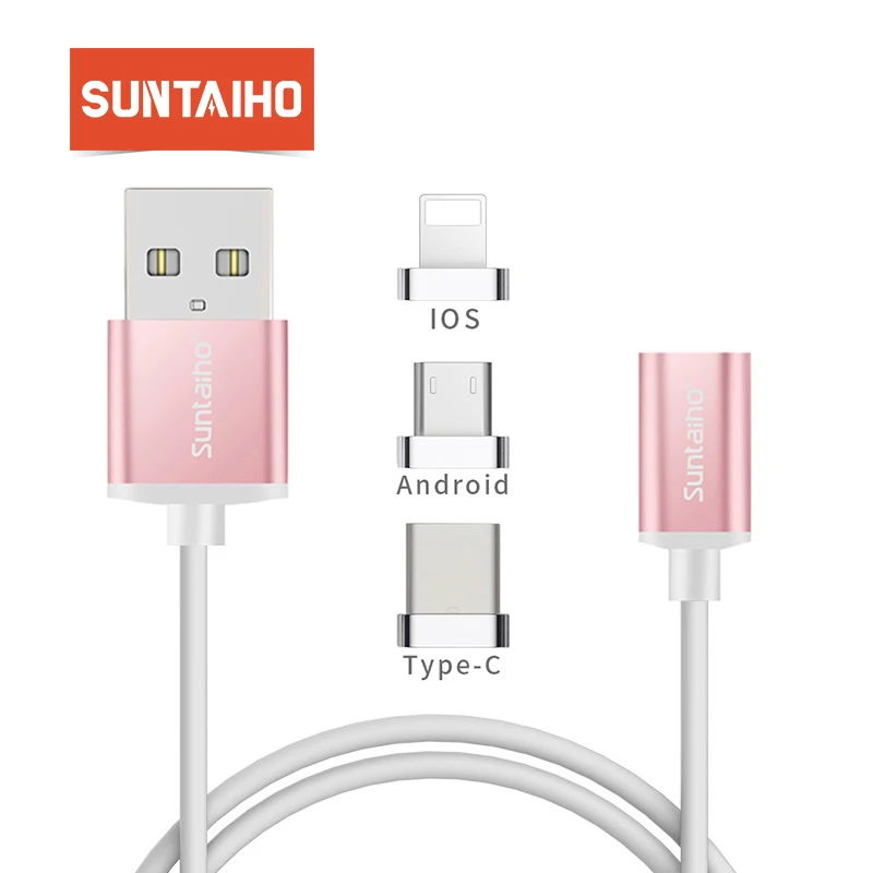 Suntaiho Type c cable 1+6 Magnetic cable for samsung s9 Type C Conver to Android Type c iOS for iphone charger for redmi note 5 Suntaiho Type c cable 1+6 Magnetic cable for samsung s9 Type C Conver to Android Type c iOS for iphone charger for redmi note 5