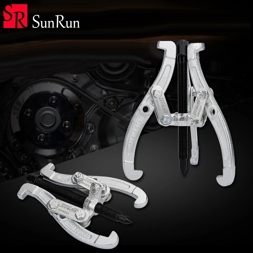 3" to 6" Carbon Steel 3 Claw Bearing Puller Auto Car Puller Terminal