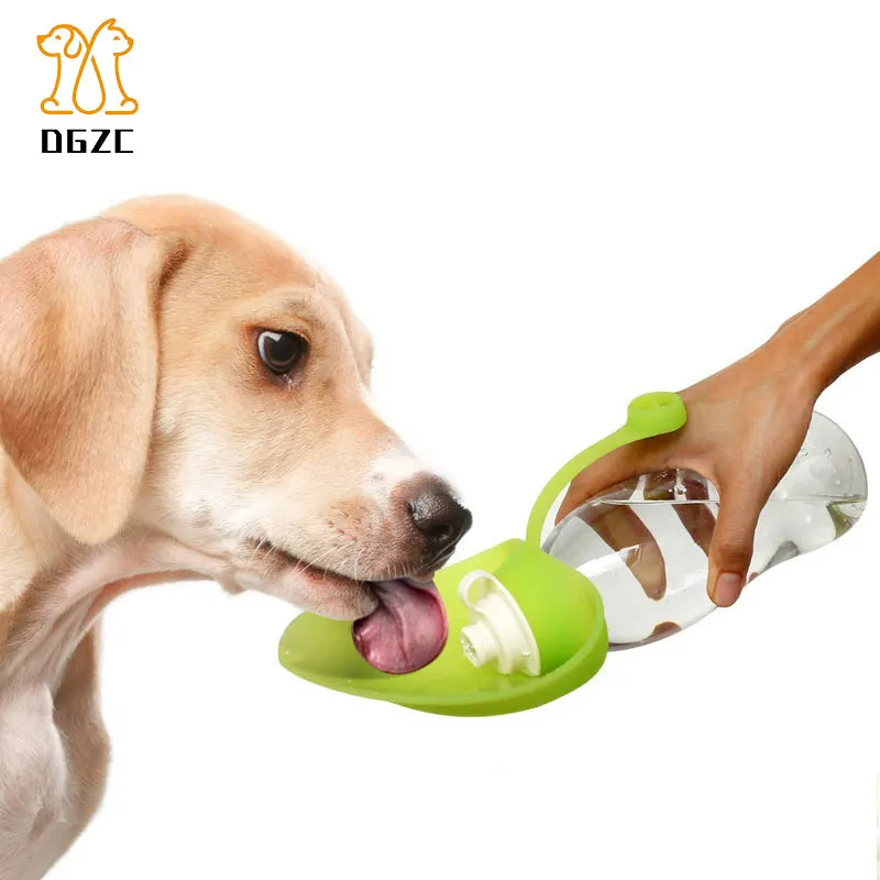 

Portable Pet Water Bottle Reversible & Lightweight Water Dispenser for Dogs and Cats Leak Proof Outdoor Travel Bowl Dispenser
