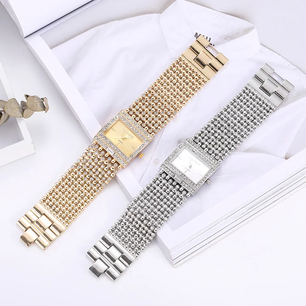 Женские круглые часы с бриллиантовым браслетом, аналоговые кварцевые наручные часы с механизмом, часы-браслет, подарок, relogio feminino, дропшиппинг