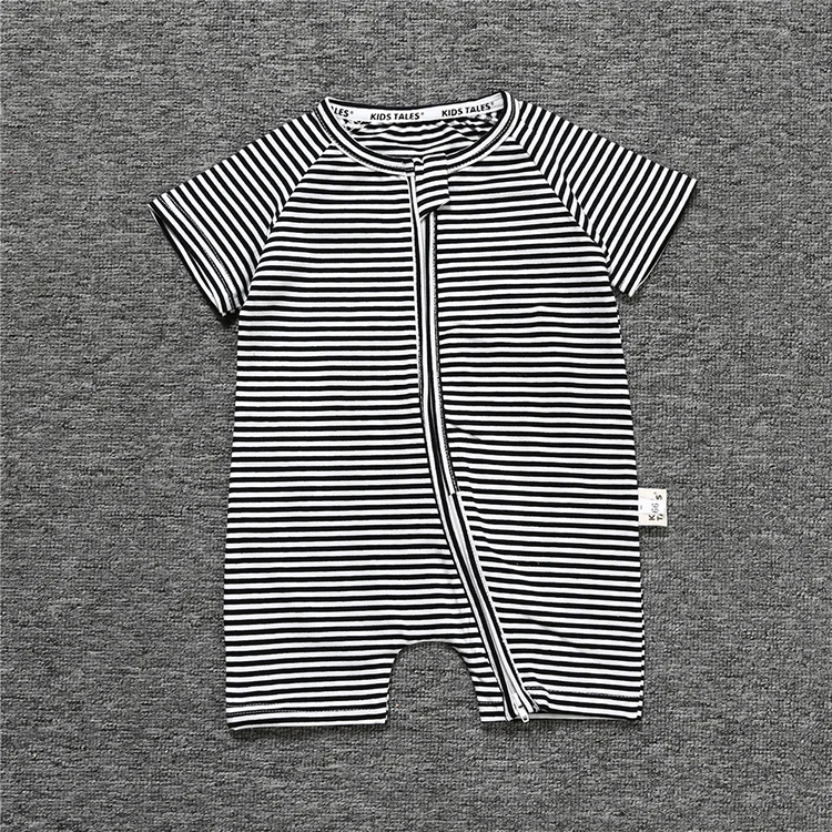 fashion Infant clothing baby romper short sleeve striped one piece suit Jumpsuit newborn baby boy girl clothesBBR105