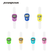 New Electronic Digital Counter Portable Hand Operated Tally LCD Screen Finger Counter 40%off