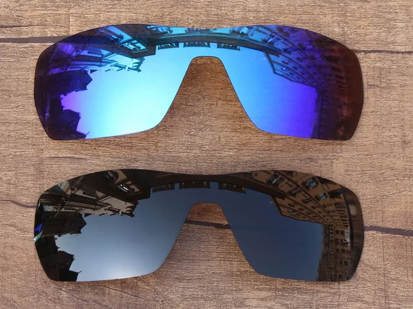 Black and Ice Blue Vonxyz 20+ Цвет выбор поляризованные Сменные линзы для оправой-офф оправа - Цвет линз: Black and Ice Blue
