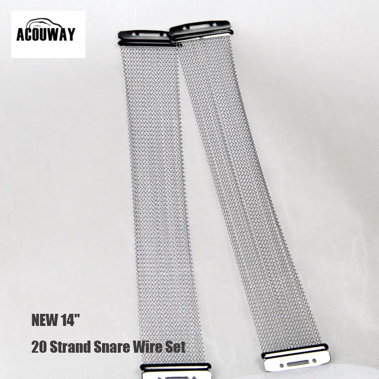 

Acouway standard 14" 20 Strand Snare Wire Set for 14" Snare Drum Part Restoration Replacement