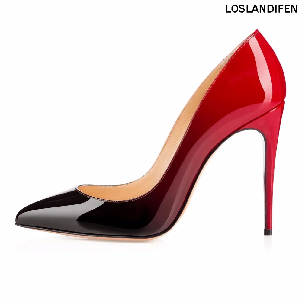 

2018 New Simple Hot Selling Women Handmade Fashion Bigalle Dollies 100mm New Arrival Pointy High Heel Pumps Shoes CKE032