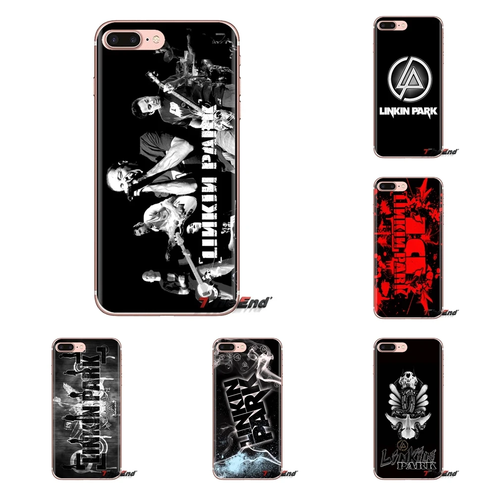 Мягкий чехол для Xiaomi Mi3 Samsung A10 A30 A40 A50 A60 A70 Galaxy S2 Note 2 Grand Core Prime Burning Linkin Park punk group |