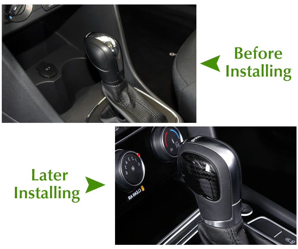 Автомобильный Стайлинг ручка переключения передач накладка на головку наклейка