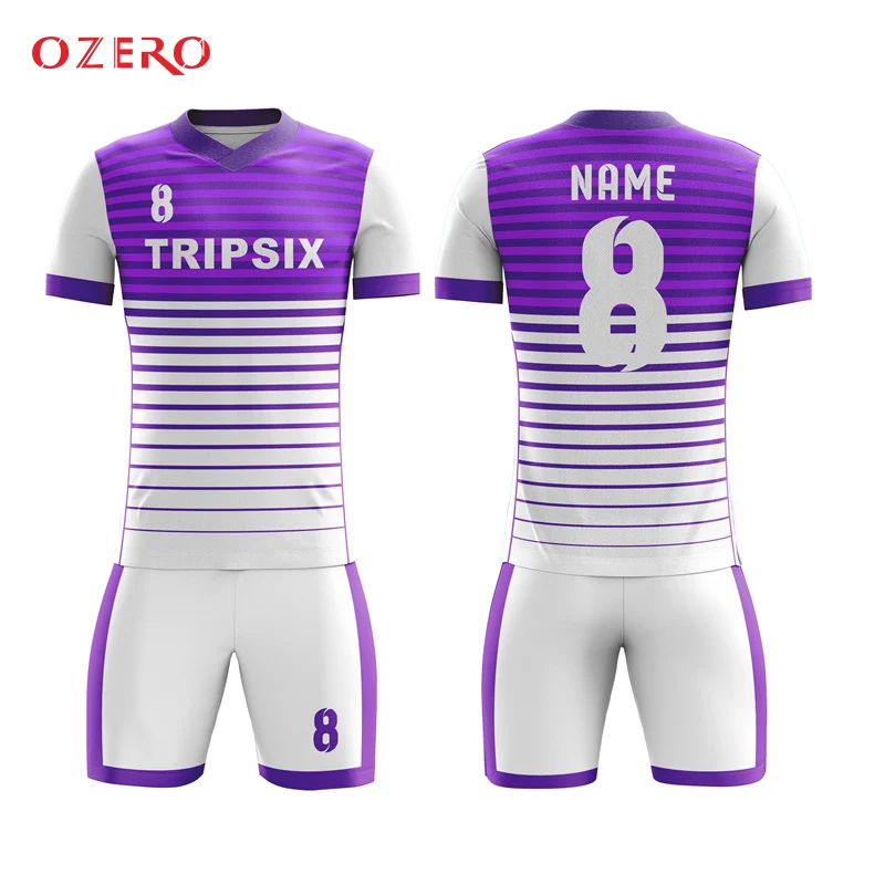 plain purple football jersey