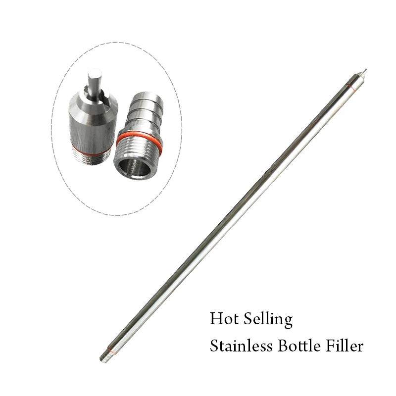 

304 Stainless Steel homebrew Wine Beer Bottling 13.7" length Spring Loaded Beer Bottle Filler Home Brewing for wine making