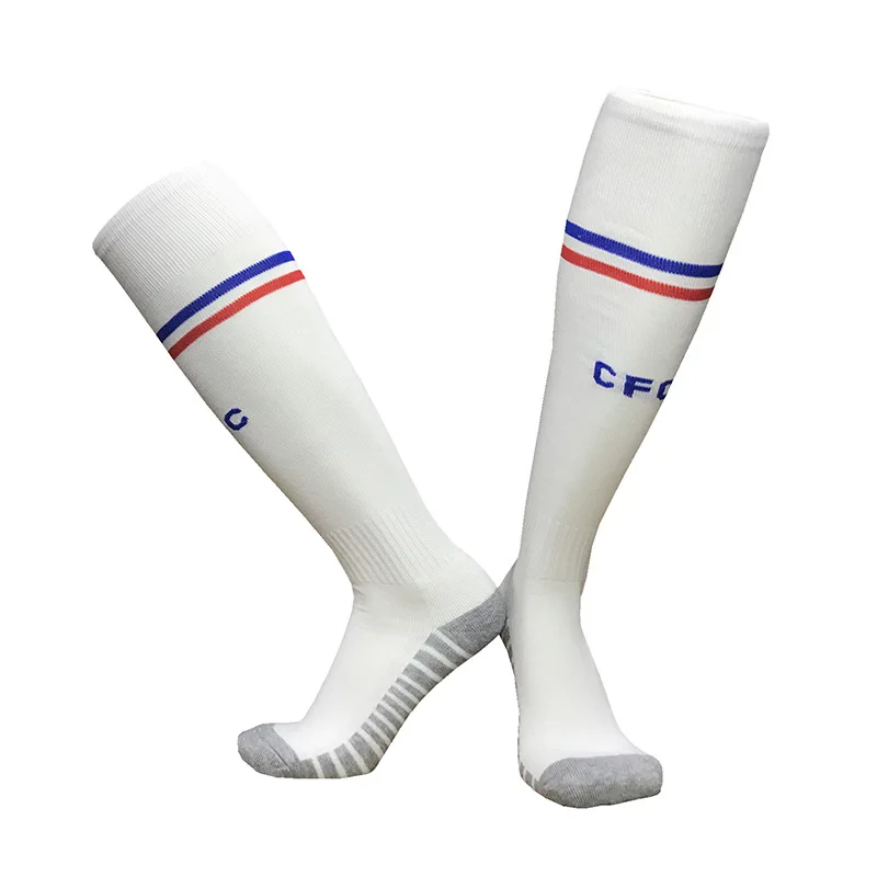 Новые футбольные носки профессиональных клубов Футбол толстые носки колено высокие Training длинные гетры теплые Лыжный Спорт носки для взрослых и детей