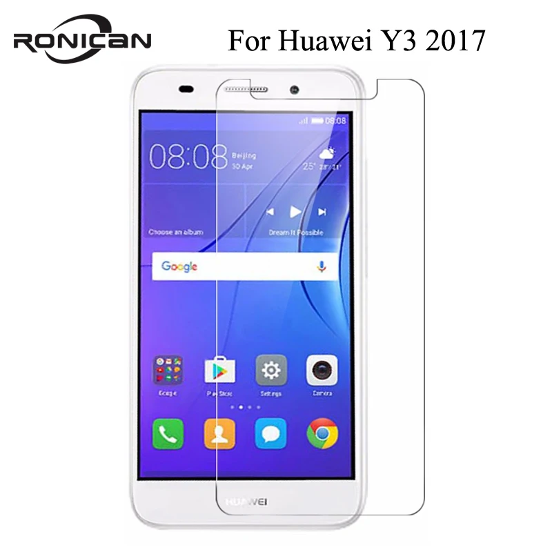 

Tempered Glass For Huawei Y3 2017 Y3 3 III CRO L02 CRO-L03 CRO L22 L23 CRO-U00 Case Screen Protector on Y3III 3 Cover GLAS Sklo
