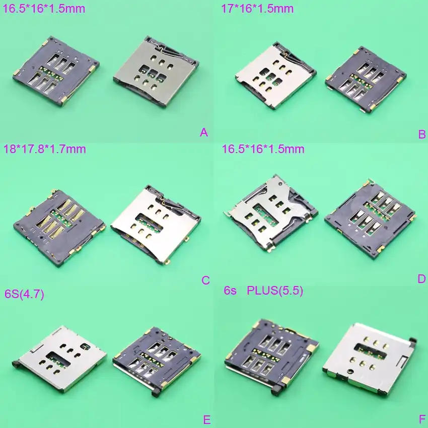 Yuxi Micro Sim Card Reader Slot Socket Holder Replacement For