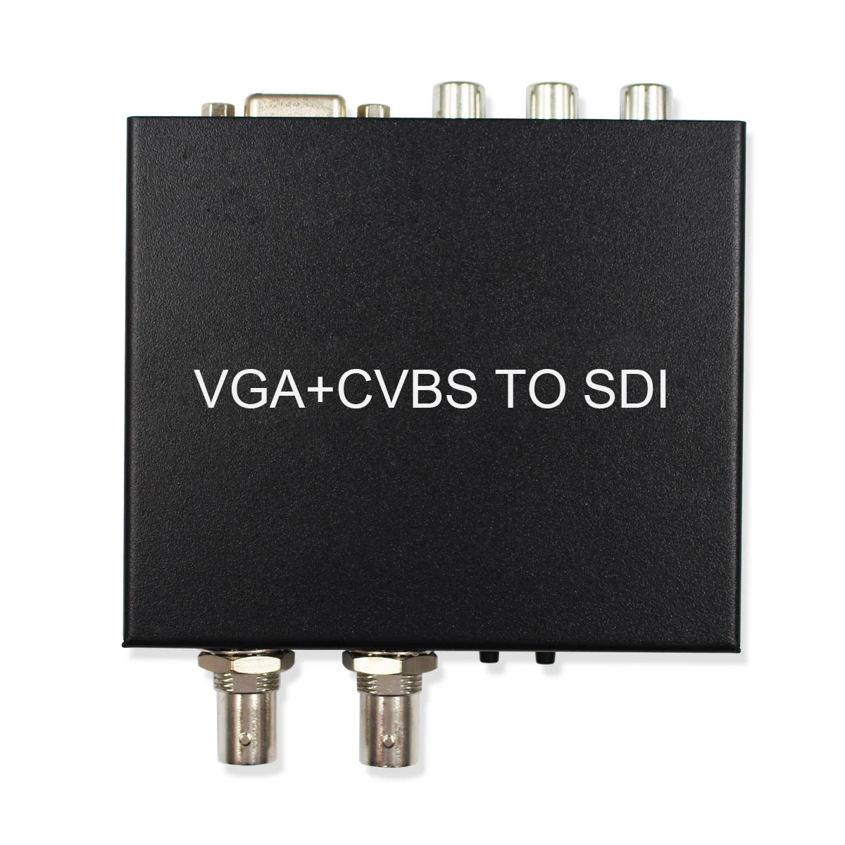 

VGA RCA to SDI Video Converter Convert VGA & CVBS Signal to 2 SD/HD/3G-SDI Signal For Media Teaching Video Conference