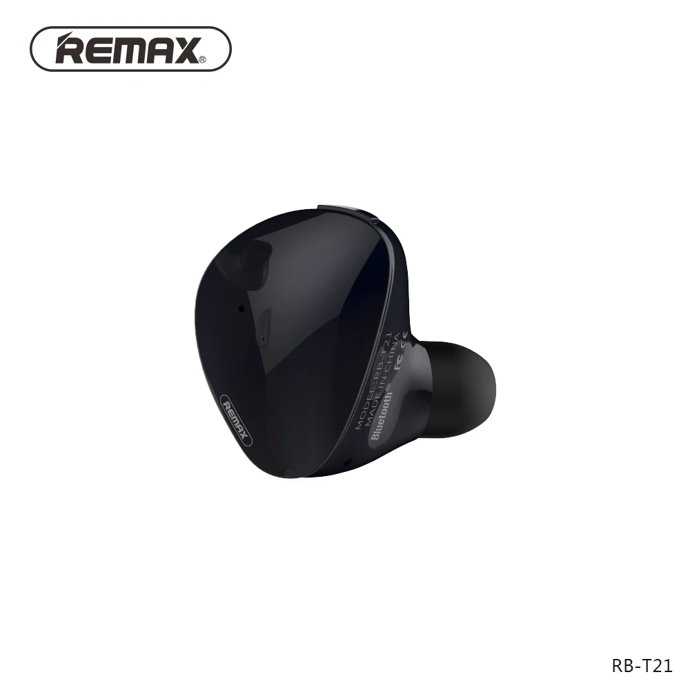 

Remax In Ear Bluetooth Mini Earphone with HD Mic Sports wireless Headset MP3 for iphone xiaomi huawei Fone De Ouvido