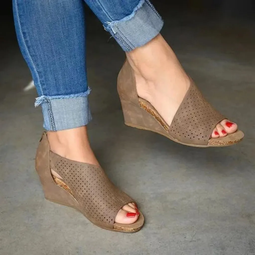 

Women Sandals 2019 Fashion Summer Shoes Woman Flat Sandals PU Leather Shallow mouth Rome Sandals Non-slip Beach Chaussures Femme