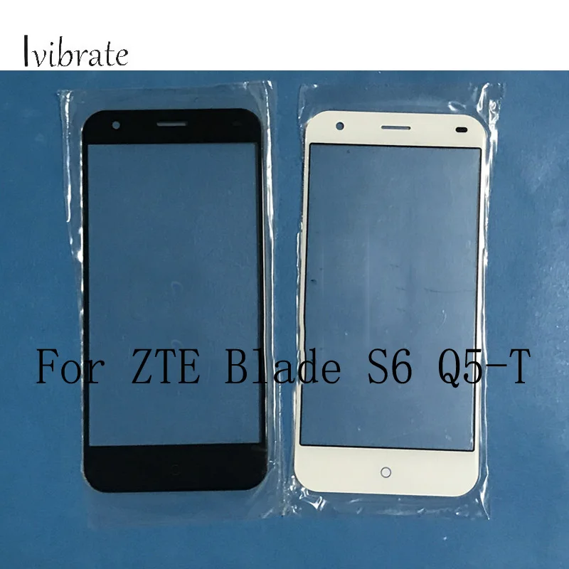 A+ качество для zte Blade S6 Q5-T сенсорный экран Blade S 6 Q5T дигитайзер сенсорный экран стеклянная панель без гибкого кабеля Замена