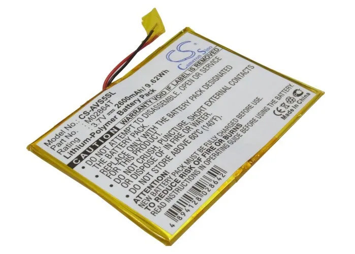 

Wholesale MP3,MP4,PMP Battery For ARCHOS 5 60GB (P/N M02864T )