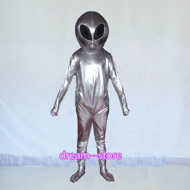 

2019 New Cosplay Alien Mascot Costume ET Extraterrestrial Party Dressing Outfit