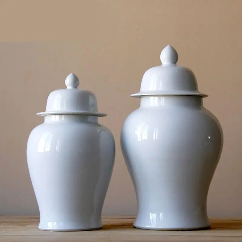 Jingdezhen керамическая банка для дужек ручной работы желтая глазурованная кастрюля