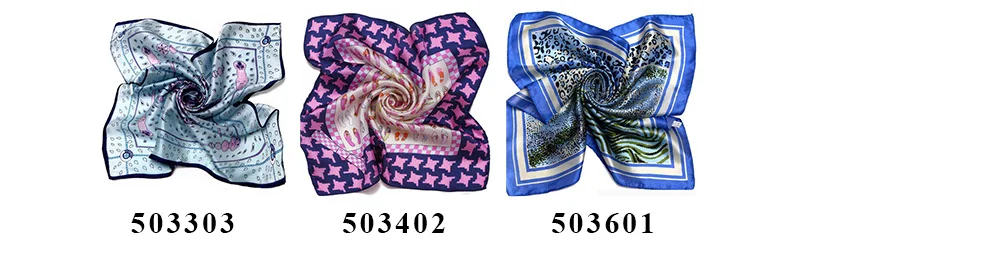 Silk Print Scarf (7)