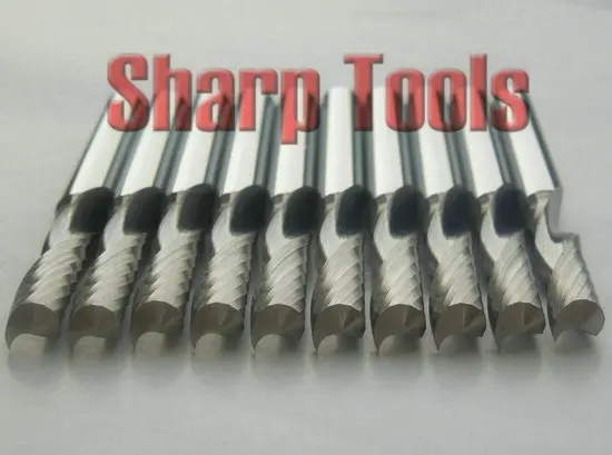 5*20 мм Sharp Одна Флейта бит Спираль Конец фрезы Вольфрам карбида фрезерный станок с