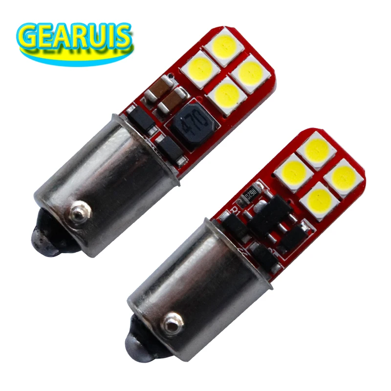 

Автомобильные светодиодные лампы BA9S T4W 8 SMD 233 3030