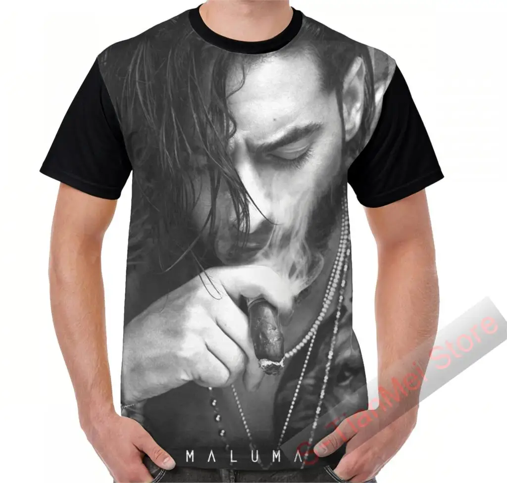 

Summer Graphic t shirt men tops tees MALUMA printed women funny T-Shirt Short Sleeve Casual tshirts