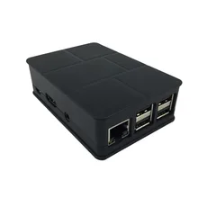 Brand new Raspberry pi 2 Case ABS Raspberry Pi Box Shell With Black Color For Raspberry pi B+