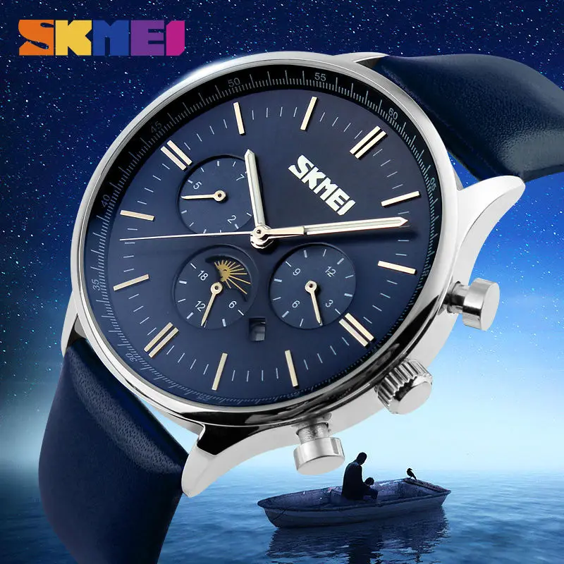

2018 New Men Watches Men Fashion Quartz Watches Leather Casual Wristwatch Men Clock Top Brand Luxury Role Watch Relojes Hombre