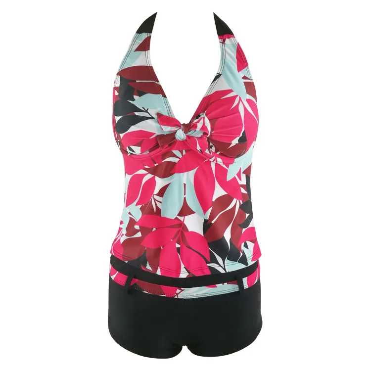 

JAYCOSIN Women Tankini Sets With Boy Shorts Ladies New Arrival 2019 Two Piece Swimsuits Party Women