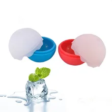 6 см диаметр волны Круглый Силиконовый поднос для ледяных шариков форма