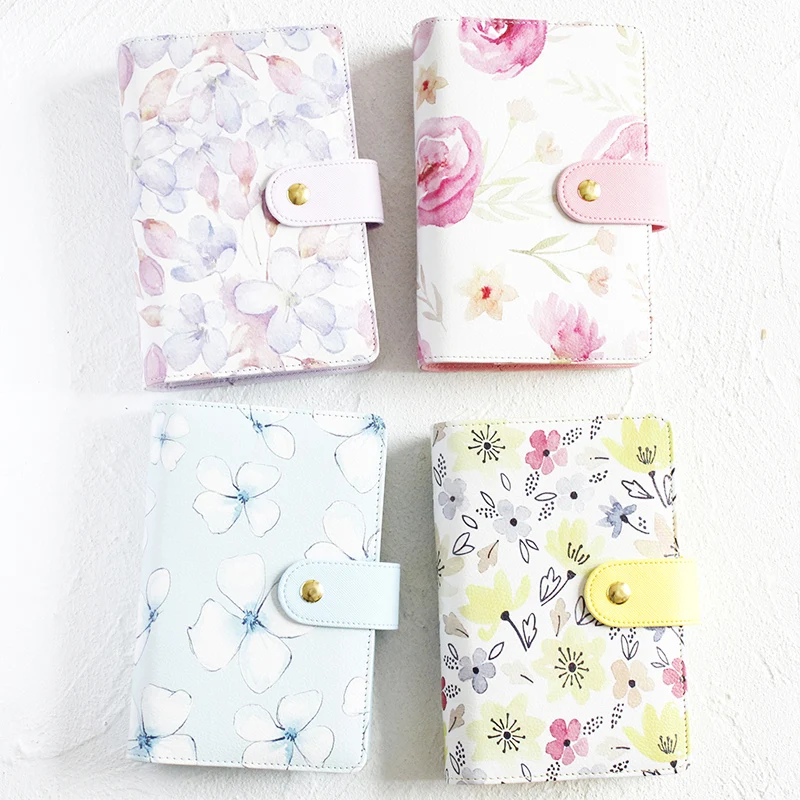 

Cute new leather office school spiral notebooks stationery,candy personal diary binder weekly planner agenda organizer gift A5A6