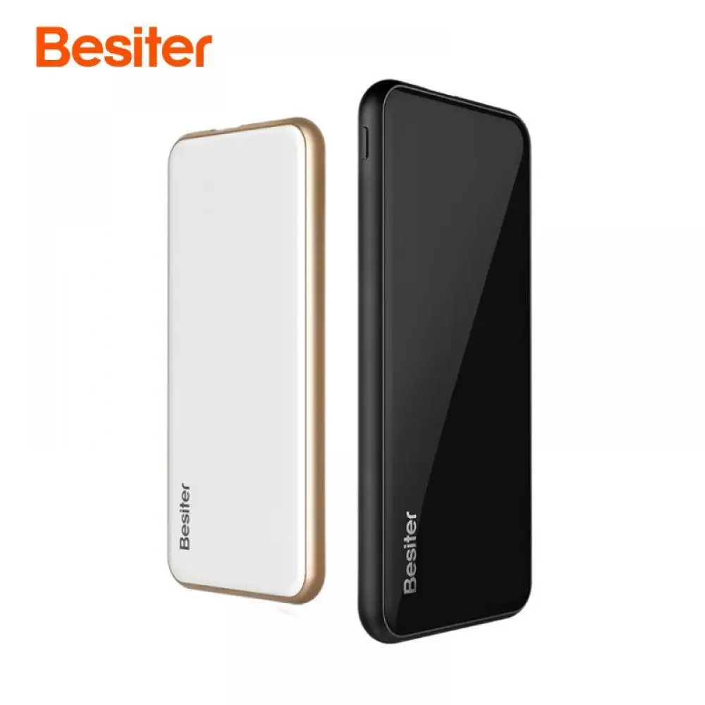 

5000mAh Power Bank Powerbank Charger Portable Li Polymer Dual USB External Powerbank For Xiaomi MI iphone X Note 8