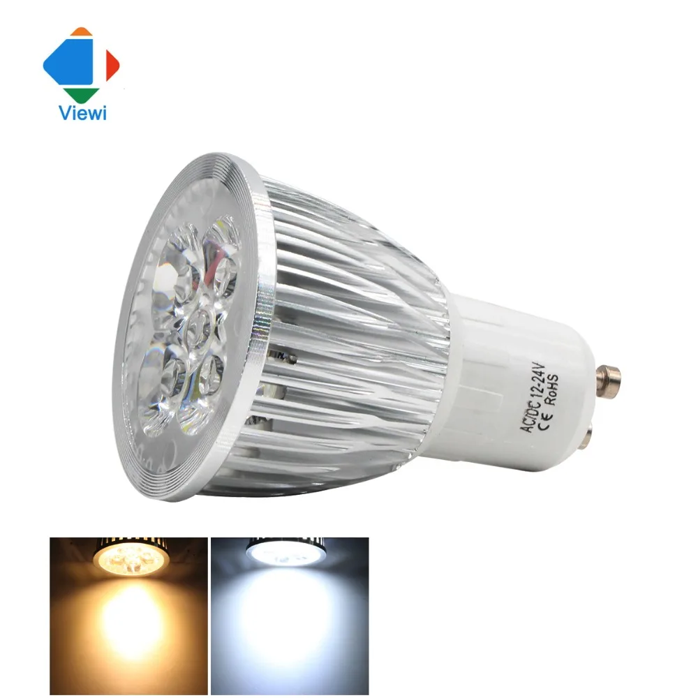 Viewi 1x 12v 24v Led Lights Gu 10 5w Aluminum Spotlight High Quality