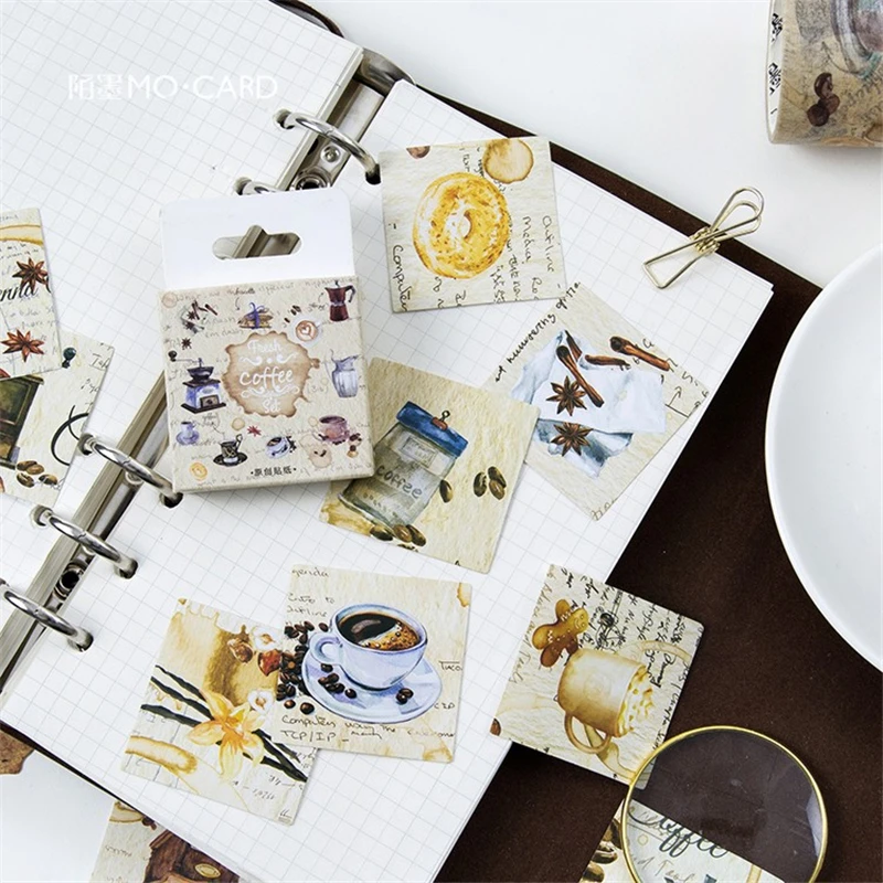 2 упаковки/партия наклейки для этикеток дневника DIY Deco подарочная упаковка