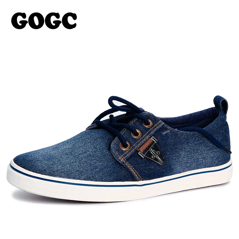 Meilleur GOGC 2019 Nouveau Slipony Hommes Mode Casual Chaussures Hommes Appartements Chaussures Respirant Dentelle up Hommes Chaussures Mocassins Hommes Vulcanisé chaussures Sneakers