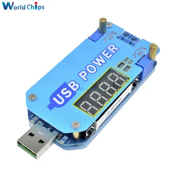 

15W Adjustable DC-DC CC CV USB 5V to 3.3V 9V 12V 24V 30v Step UP / Down Power Supply Module Adjustable Boost Buck Converter